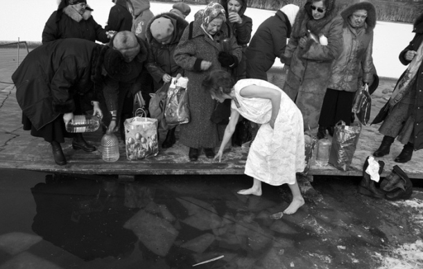 Прихожане храма села Богатое Самарской области