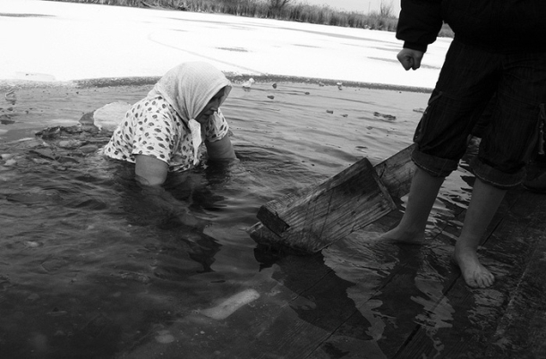 Прихожане храма села Богатое Самарской области