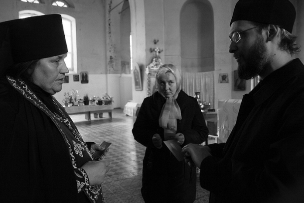 Прихожане храма села Богатое Самарской области