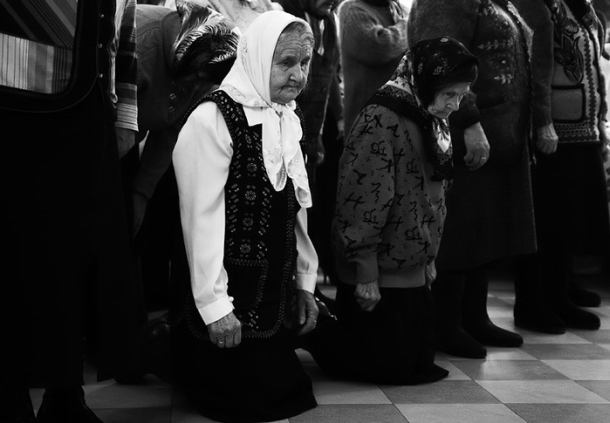 Прихожане храма села Богатое Самарской области