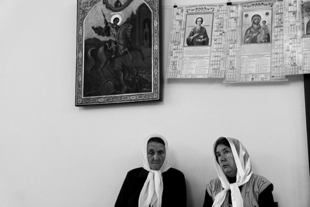 Прихожане храма села Богатое Самарской области