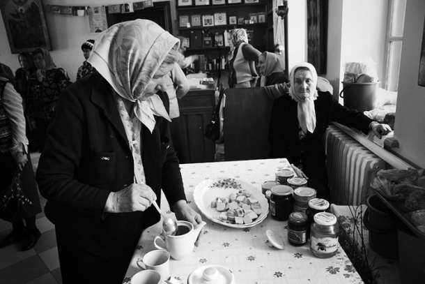 Прихожане храма села Богатое Самарской области